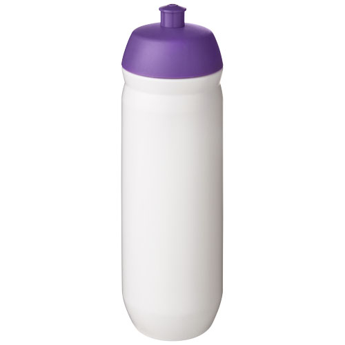 Bouteille de sport promotionnelle 750 ml HydroFlex™ Violet et Blanc